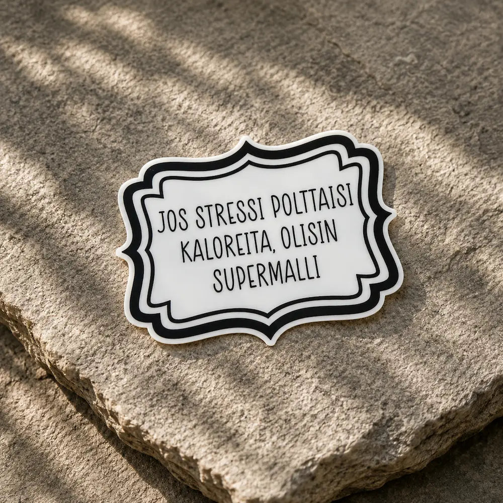 Jos Stressi Polttaisi Kaloreita - Vinyylitarra
